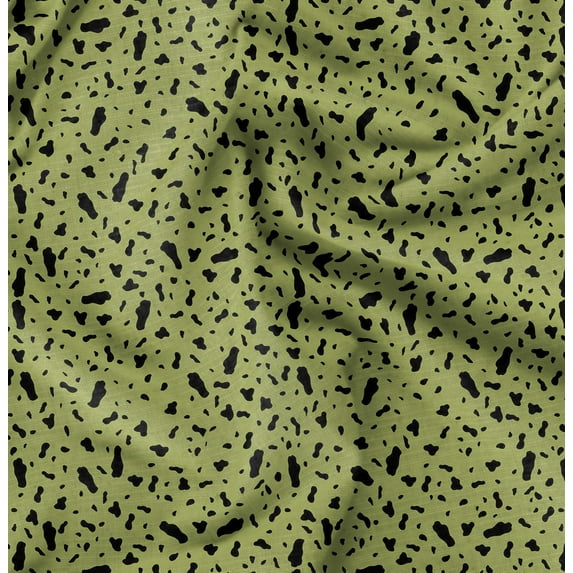 Soimoi Japan Crepe Satin Red Fabric - By the Yard - 54 Inch Wide - Abstracts Art Fabric - Contemporary and Unique Patterns for Creative Projects Printed Fabric