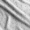 thumbnail image 1 of Soimoi Leaf Print, Velvet Fabric, Decor Sewing Fabric by The Yard 54 Inch Wide,Decorative Fabric for Upholstery and Home Accents, White, 1 of 5