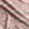 thumbnail image 1 of Soimoi Llama Alpaca Print, Poly Taffeta Fabric, Decor Sewing Fabric by The Yard 56 Inch Wide, Decorative Fabric for Outdoor Upholstery, Umbrellas and Home Accents, Rose Pink, 1 of 5
