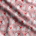 thumbnail image 1 of Soimoi Llama Alpaca Printed,Cuddle Minky Fabric, Sewing Fabric by The Yard 56 Inch Wide,Decorative Plush Soft Fabric, Baby Garments, Toys and Blankets, Light Pink & White, 1 of 5
