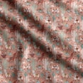 thumbnail image 1 of Soimoi Llama Alpaca Printed, Poly Canvas Fabric, Decor Sewing Fabric by The Yard 56 Inch Wide,Decorative Fabric for Curtains Tote Bags, Peach, 1 of 5