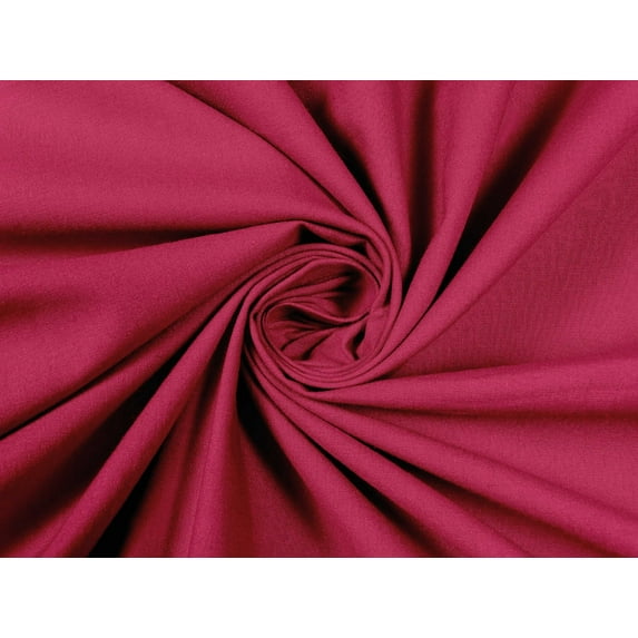 Soimoi Magenta SewingCotton PoplinSolidFabricBy The Yard 40 Inches Wide
