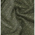 thumbnail image 1 of Soimoi Minky Green Fabric By the Yard - 56 Inch Wide -Floral & Leaf Floral Pattern Fabric - Botanical and Elegant Designs for Various Uses Printed Fabric, 1 of 6