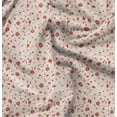thumbnail image 1 of Soimoi Minky Orange Fabric By the Yard - 56 Inch Wide - Florals, Leaves Print Fabric - Elegant & Beautiful Patterns for Fashion and Home Decor Printed Fabric, 1 of 6