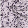 thumbnail image 1 of Soimoi Minky Pink Fabric By the Yard - 56 Inch Wide - Leaves Pattern Fabric - Botanical and Elegant Designs for Various Uses Printed Fabric, 1 of 6