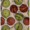 thumbnail image 1 of Soimoi Minky Red Fabric By the Yard - 56 Inch Wide - African Tribal Material - Artistic and Modern Patterns for Various Uses Printed Fabric, 1 of 6