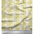 thumbnail image 1 of Soimoi Modal Satin Fabric Bamboo Tree Printed Fabric 1 Yard 42 Inch Wide, 1 of 1
