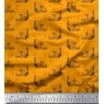 thumbnail image 1 of Soimoi Modal Satin Fabric Direction Compass,Lighthouse & Yacht Nautical Decor Fabric Printed Yard 42 Inch Wide, 1 of 1