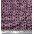 thumbnail image 1 of Soimoi Moss Georgette Fabric Brush Stroke Abstract Print Sewing Fabric Yard 42 Inch Wide, 1 of 3