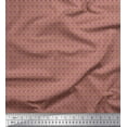 thumbnail image 1 of Soimoi Moss Georgette Fabric Earbuds & Headphones Musical Instrument Print Fabric by Yard 42 Inch Wide, 1 of 1