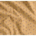 thumbnail image 1 of Soimoi Orange Cotton Voile Fabric Heart & Cute Monkey Kids Printed Craft Fabric by the Yard 42 Inch Wide, 1 of 7