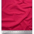 thumbnail image 1 of Soimoi Pink Cotton Cambric Fabric Spiral & Stripe Geometric Fabric Prints By Yard 56 Inch Wide, 1 of 3