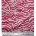 thumbnail image 1 of Soimoi Pink Cotton Jersey Fabric Wild Animal Skin Decor Fabric Printed BTY 64 Inch Wide, 1 of 3