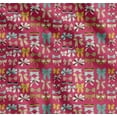 thumbnail image 1 of Soimoi Pink Cotton Poplin Fabric Multi Bow & Dots Decor Fabric Printed Yard 56 Inch Wide, 1 of 7