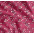 thumbnail image 1 of Soimoi Pink Cotton Poplin Fabric Roses & Ranunculus Floral Print Fabric by the Yard 42 Inch Wide, 1 of 7