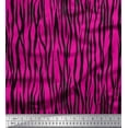 thumbnail image 1 of Soimoi Pink Cotton Poplin Fabric Wild Animal Skin Print Sewing Fabric BTY 56 Inch Wide, 1 of 1