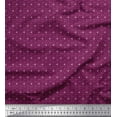thumbnail image 1 of Soimoi Pink Georgette Viscose Fabric Floral Art Geometric Decor Fabric Printed Yard 42 Inch Wide, 1 of 3