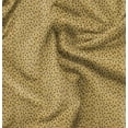 thumbnail image 1 of Soimoi Polka Print,Cotton Poplin, Sewing Fabric Sold by The Yard 42 Inch Wide,Sewing Craft Quilting/Quilt Making Fabric, Mustard Yellow, 1 of 6