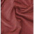 thumbnail image 1 of Soimoi Polka Print, Silk Fabric, Decor Sewing Fabric by The Yard 42 Inch Wide,Decorative Fabric for Shirts Suits Ties, Red, 1 of 6