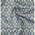 thumbnail image 1 of Soimoi Poly Canvas Blue Fabric By the Yard - 56 Inch Wide - Florals Print Fabric - Elegant and Timeless Patterns for Fashion and Home Decor Printed Fabric, 1 of 6