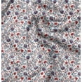 thumbnail image 1 of Soimoi Poly Canvas Blue Fabric By the Yard - 56 Inch Wide - Florals Print Fabric - Elegant and Timeless Patterns for Fashion and Home Decor Printed Fabric, 1 of 6