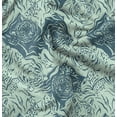 thumbnail image 1 of Soimoi Poly Canvas Green Fabric By the Yard - 56 Inch Wide - Tiger Animal Print Textile - Stylish and Trendy Patterns for Apparel Printed Fabric, 1 of 6