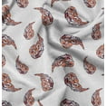 thumbnail image 1 of Soimoi Poly Canvas Orange Fabric By the Yard - 56 Inch Wide - Paisley Pattern Fabric - Botanical and Elegant Designs for Various Uses Printed Fabric, 1 of 6