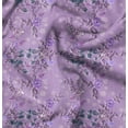 thumbnail image 1 of Soimoi Poly Canvas Purple Fabric By the Yard - 56 Inch Wide - Florals, Leaves Print Fabric - Elegant & Beautiful Patterns for Fashion and Home Decor Printed Fabric, 1 of 6