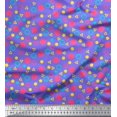 thumbnail image 1 of Soimoi Poly Georgette Fabric Circle,Dot & Triangle Geometric Decor Fabric Printed Yard 52 Inch Wide, 1 of 1