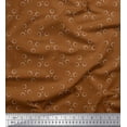 thumbnail image 1 of Soimoi Poly Georgette Fabric Circle & Dots Print Fabric by The Yard 42 Inch Wide, 1 of 1