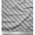 thumbnail image 1 of Soimoi Poly Georgette Fabric Diagonal Stripe Print Fabric by Yard 52 Inch Wide, 1 of 3