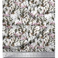 thumbnail image 1 of Soimoi Poly Georgette Fabric Floral Shirting Print Fabric by The Yard 42 Inch Wide, 1 of 1