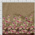 thumbnail image 1 of Soimoi Poly Georgette Fabric Leaves,Floral & Paisley Panel Print Fabric by The Yard 42 Inch Wide, 1 of 1