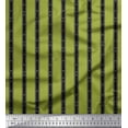 thumbnail image 1 of Soimoi Poly Georgette Fabric Stripe & Airplane Shirting Printed Craft Fabric by The Yard 42 Inch Wide, 1 of 1