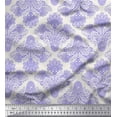 thumbnail image 1 of Soimoi Poly Georgette Fabric Swirls & Paisley Print Fabric by the Yard 42 Inch Wide, 1 of 1