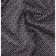 thumbnail image 1 of Soimoi Poly Taffeta Black Fabric By the Yard - 56 Inch Wide - Florals, Leaves Print Fabric - Elegant & Beautiful Patterns for Fashion and Home Decor Printed Fabric, 1 of 6