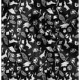 thumbnail image 1 of Soimoi Poly Taffeta Black Fabric - By the Yard - 56 Inch Wide - Abstracts Art Fabric - Contemporary and Unique Patterns for Creative Projects Printed Fabric, 1 of 6