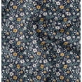 thumbnail image 1 of Soimoi Poly Taffeta Blue Fabric By the Yard - 56 Inch Wide - Florals Print Fabric - Elegant and Timeless Patterns for Fashion and Home Decor Printed Fabric, 1 of 6