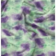 thumbnail image 1 of Soimoi Poly Taffeta Green Fabric By the Yard - 56 Inch Wide - Sparkle Tie & Dye Botanical - Nature's Enhanced with Sparkle Tie & Dye Patterns Printed Fabric, 1 of 6