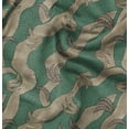thumbnail image 1 of Soimoi Poly Taffeta Green Fabric By the Yard - 56 Inch Wide - African Tribal Material - Artistic and Modern Patterns for Various Uses Printed Fabric, 1 of 6