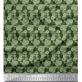 thumbnail image 1 of Soimoi Polyester Crepe Fabric Artistic Floral Shirting Print Fabric by The Yard 42 Inch Wide, 1 of 1