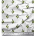 thumbnail image 1 of Soimoi Polyester Crepe Fabric Bird Block Print Fabric by The Yard 52 Inch Wide, 1 of 1