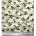 thumbnail image 1 of Soimoi Polyester Crepe Fabric Blossom Night Wear Print Fabric by Yard 42 Inch Wide, 1 of 1