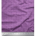 thumbnail image 1 of Soimoi Polyester Crepe Fabric Geometric Formula Education Theme Printed Fabric 1 Yard 42 Inch Wide, 1 of 1