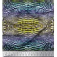 thumbnail image 1 of Soimoi Polyester Crepe Fabric Snake Animal Skin Print Fabric by Yard 52 Inch Wide, 1 of 3