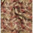 thumbnail image 1 of Soimoi Polyester Fleece Brown Fabric By the Yard - 56 Inch Wide - Texture Elegance Fabric - Nature-Inspired and Whimsical Patterns for Apparel and Home Decor Printed Fabric, 1 of 6