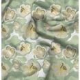 thumbnail image 1 of Soimoi Polyester Fleece Green Fabric By the Yard - 56 Inch Wide - Florals Print Fabric - Elegant and Timeless Patterns for Fashion and Home Decor Printed Fabric, 1 of 6