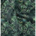 thumbnail image 1 of Soimoi Polyester Fleece Green Fabric By the Yard - 56 Inch Wide - Leaves Pattern Fabric - Botanical and Elegant Designs for Various Uses Printed Fabric, 1 of 6