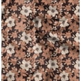 thumbnail image 1 of Soimoi Polyester Fleece Orange Fabric By the Yard - 56 Inch Wide - Florals Print Fabric - Elegant and Timeless Patterns for Fashion and Home Decor Printed Fabric, 1 of 6