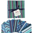 thumbnail image 1 of Soimoi Precut 10-inch Geometric Patterns Prints Cotton Fabric Bundle Quilting Squares Charm Pack DIY Patchwork Sewing Craft- Blue, 1 of 7